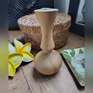 Natural Myrtlewood Decorative Bud Vase